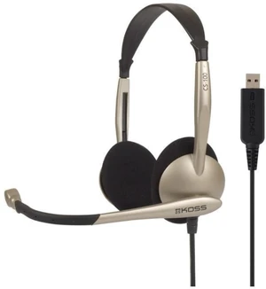 KOSS CS100 USB Gold Casques de bureau