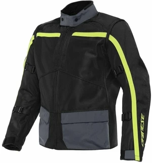 Dainese Outlaw Black/Ebony/Fluo Yellow 50 Textildzseki