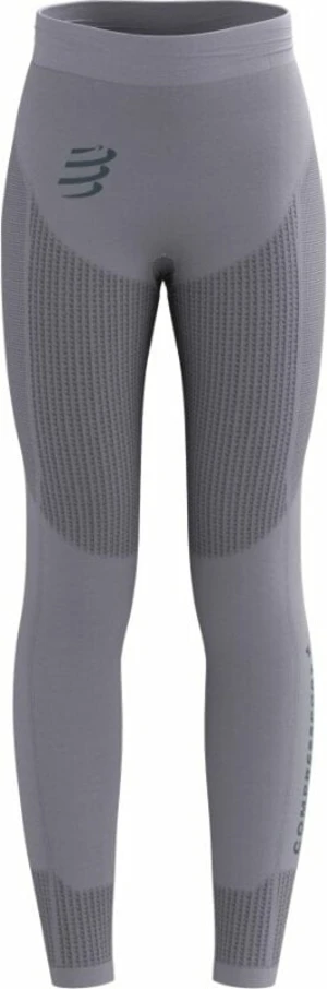 Compressport On/Off Tights W Grey L Pantaloni / leggings da corsa