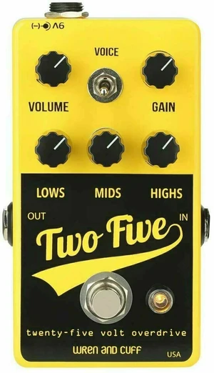 Wren and Cuff Two Five 25V Boost / Overdrive Efekt gitarowy