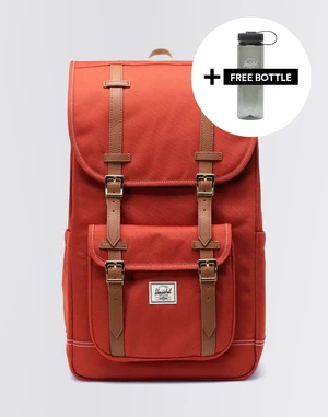 Batoh Herschel Supply Little America ™ Red Ochre/White Stitch 30 l