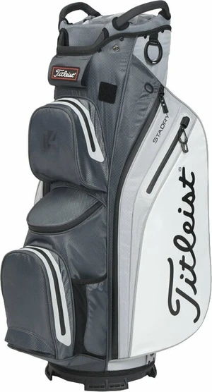 Titleist Cart 14 StaDry Charcoal/Grey/White Cart Bag