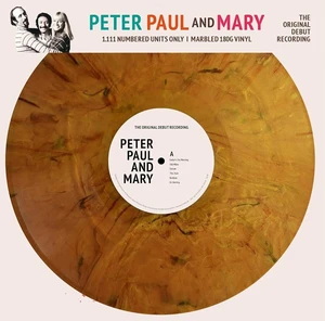 Peter, Paul and Mary - The Original Debut Recording (Limited Edition) (Numbered) (Gold Marbled Coloured) (LP)