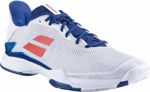 Babolat Jet Tere All Court Men White/Estate Blue 44,5 Pantofi de tenis pentru bărbați