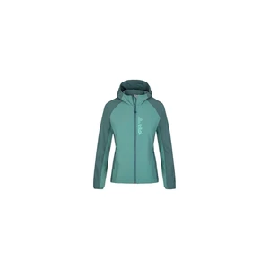 Women's softshell running jacket Kilpi BALANS-W dark green