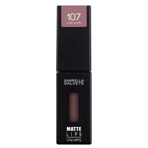 GABRIELLA SALVETE Tekutá rtěnka Matte 107 Nude Souffle 4,5 ml