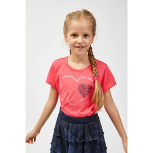 Dark pink girls' T-shirt SAM 73 Alaina