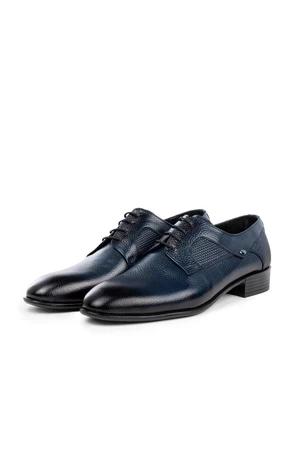 Ducavelli Sace Genuine Leather Men's Classic Shoes, Derby Classic Shoes, Lace-Up Classic Shoes.