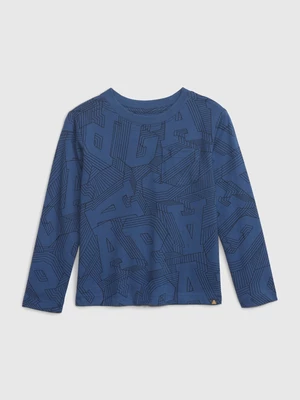 GAP Chlapci - Dětské tričko s logem Tmavě modrá