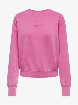 Pink Womens Sweatshirt ONLY Princess - Women