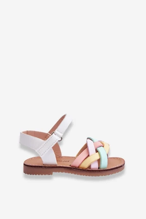 Dětské sandály na suchý zip Multicolor Kimmi