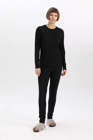 DEFACTO Slim Fit Thermal Knitted Bottoms