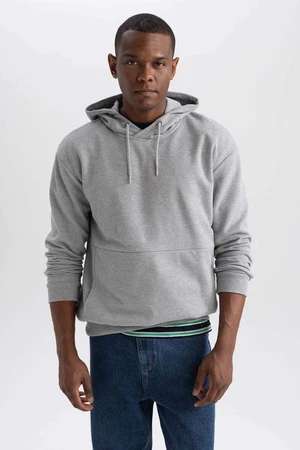 DEFACTO Boxy Fit Long Sleeve Sweatshirt