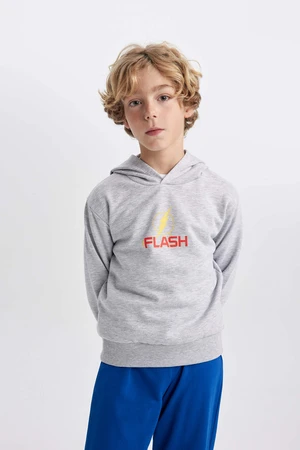 DEFACTO Regular Fit The Flash Licensed Crew Neck Sweatshirt