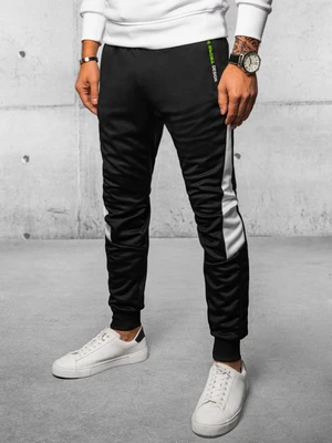 Men's Black Joggers Dstreet Sweatpants