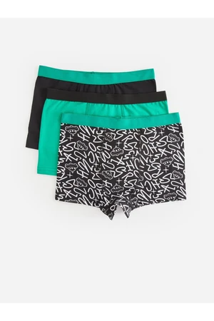 LC Waikiki Printed Cotton Boys' Boxer 3-Pack