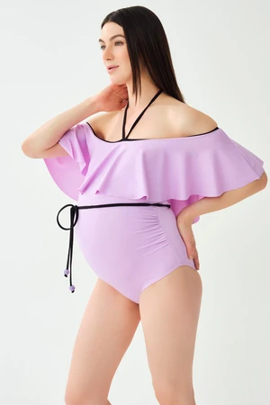 Dagi Swimsuit - Purple - Plain