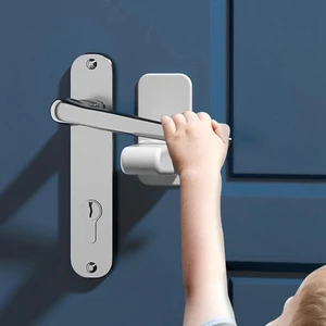 Child Baby Home Multi-function Safety Lock Door Lever Lock Sliding Door Window Stopper Limiter Baby Kids Anti-pinch Hand