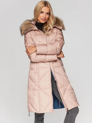 Dámská bunda PERSO PERSO_Coat_BLH211018FX_Pink