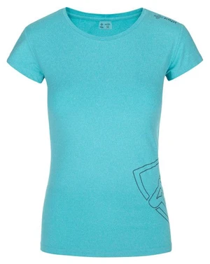 Women's functional T-shirt Kilpi LISMAIN-W turquoise