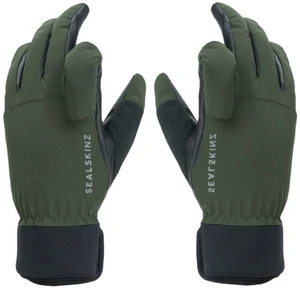 Sealskinz Waterproof All Weather Shooting Glove Olive Green/Black L Kesztyű kerékpározáshoz