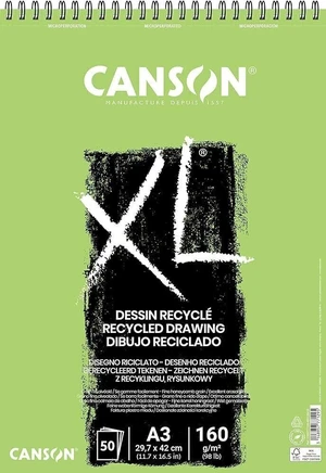 Canson Sp XL Recycled Carnete de Schițe A3 160 g