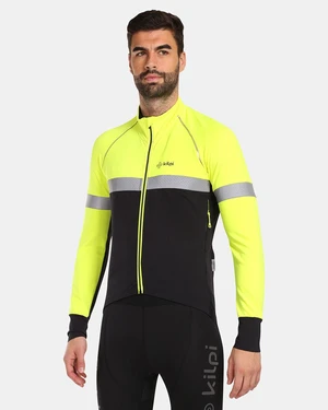 Men's softshell cycling jacket Kilpi NERETO-M Yellow