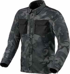 Rev'it! Overshirt Tracer Air 2 Camo Dark Grey S Cămașă din kevlar