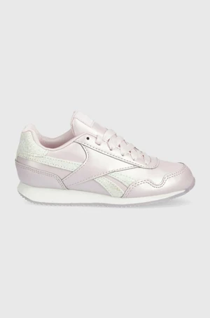 Dětské sneakers boty Reebok Classic ROYAL CL JOG růžová barva