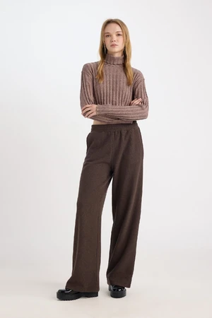 DEFACTO Wide Leg Wide Leg Pocket Laced Long Length Sweatpants