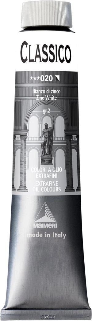 Maimeri Classico Ölgemälde Zinc White 200 ml 1 Stck