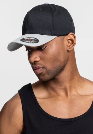 Flexfit Wooly Combed 2-Tone blk/silver