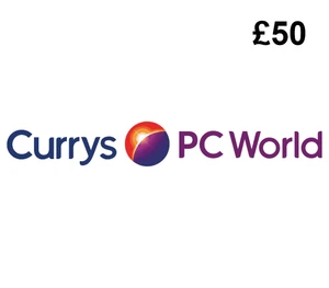 Currys PC World £50 Gift Card UK