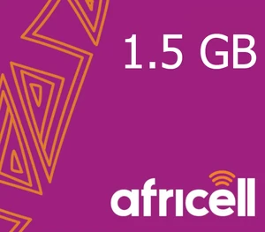 Africell 1.5 GB Data Mobile Top-up GM