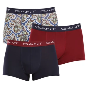 3PACK men's boxers Gant multicolored