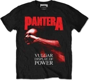 Pantera Tricou Red Vulgar Unisex Black XL