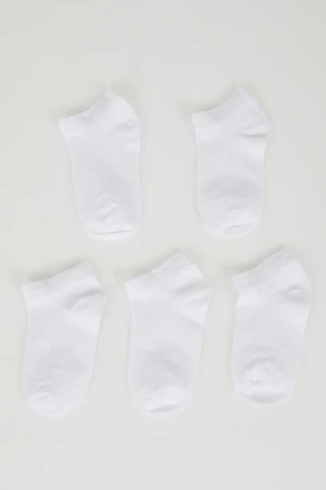 DEFACTO Baby Boy Seamless 5-Piece Cotton Booties Socks