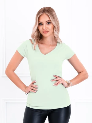 Edoti Women's plain t-shirt SL