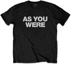 Liam Gallagher T-shirt As You Were Unisex Black XL