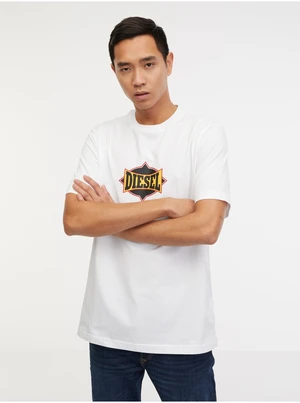 Diesel T-shirt - T-JUST-C13 T-SHIRT white