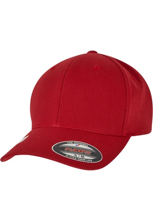 Wooly Combed Waterrepellent Red Cap