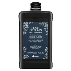 Davines Heart Of Glass Rich Conditioner posilující kondicionér pro blond vlasy 1000 ml