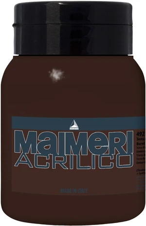 Maimeri Acrilico Akrylová barva Burnt Umber 492 500 ml 1 ks