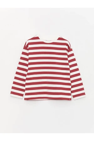 LC Waikiki Crew Neck Striped Long Sleeve Girl's T-Shirt