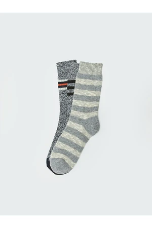 LC Waikiki 3-Pack Lcw Men's Striped Socks