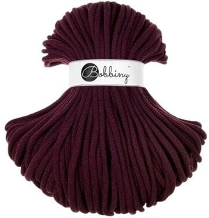 Bobbiny Jumbo 9 mm 100 m Burgundy Sznurek