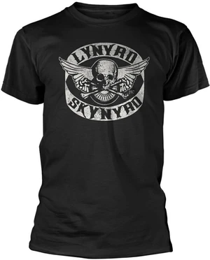 Lynyrd Skynyrd T-shirt Biker Patch Unisex Black XL