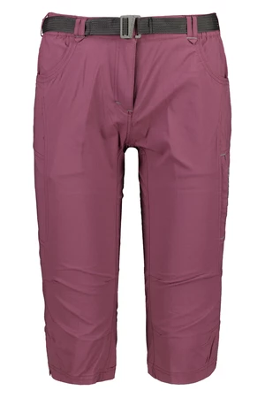 Women's 3/4 pants Klery L sv. burgundy