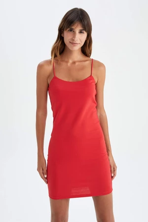 DEFACTO Bodycon Rope Strap Dress