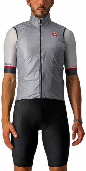 Castelli Aria Vest Silver Gray 3XL Vesta